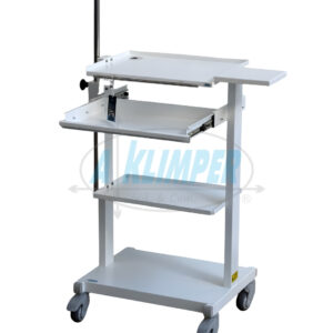Carrinho para Notebook com Haste Inox